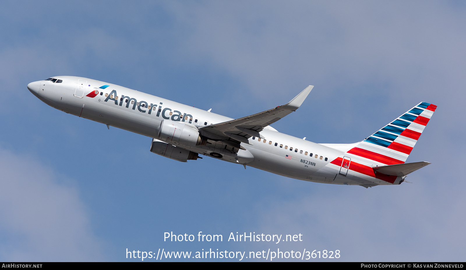 Aircraft Photo of N823NN | Boeing 737-823 | American Airlines | AirHistory.net #361828