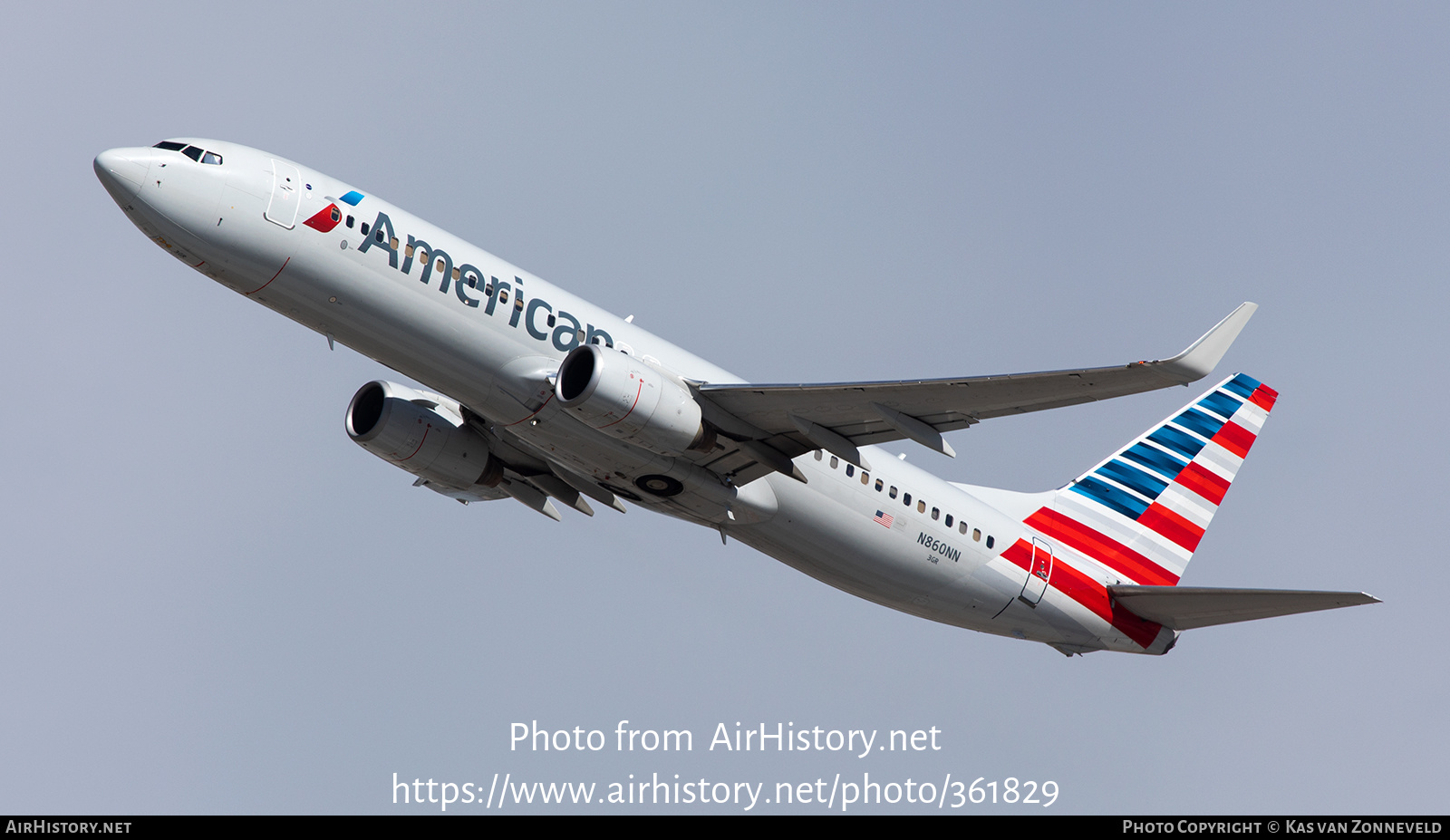 Aircraft Photo of N860NN | Boeing 737-823 | American Airlines | AirHistory.net #361829