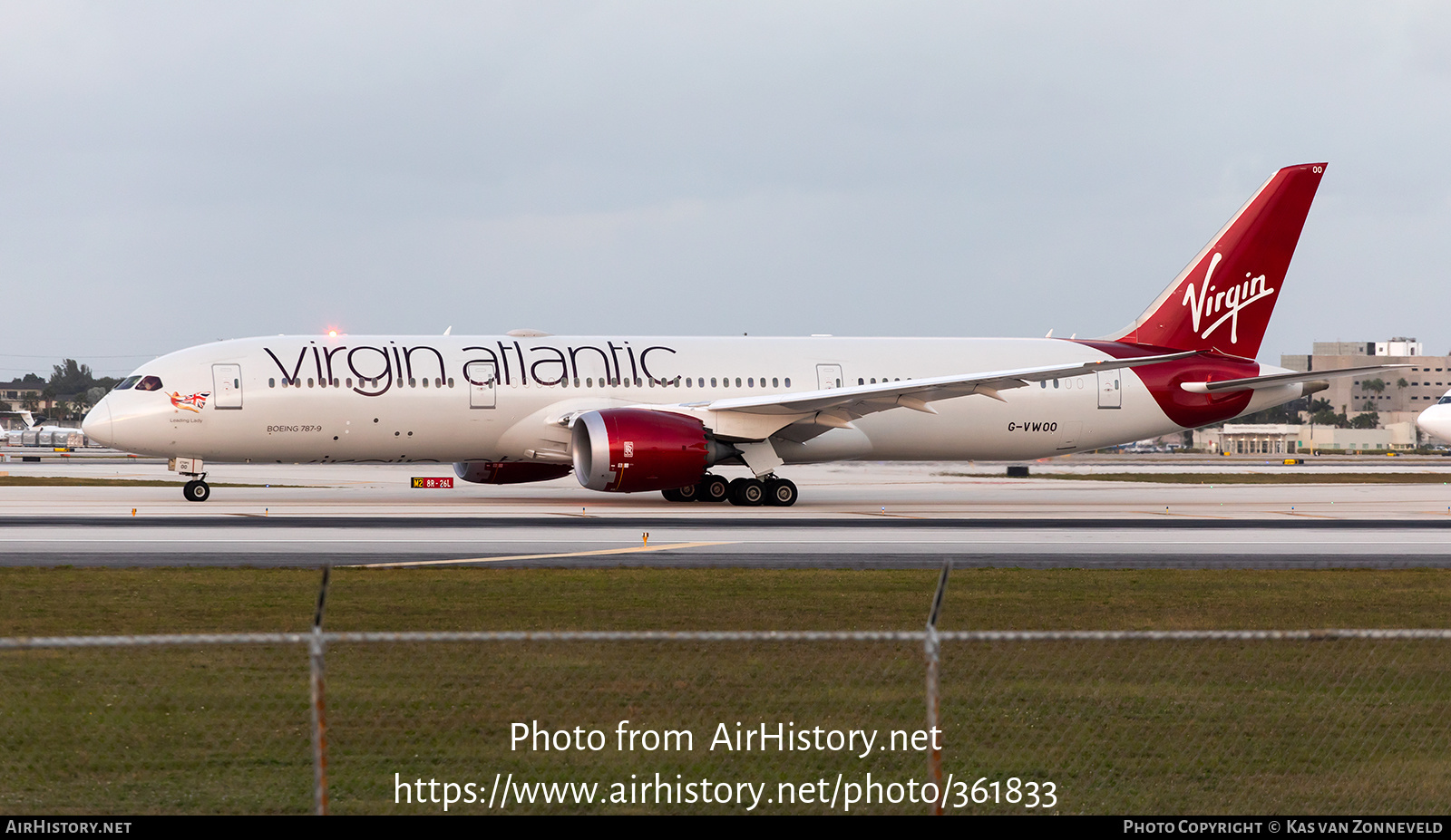 Aircraft Photo of G-VWOO | Boeing 787-9 Dreamliner | Virgin Atlantic Airways | AirHistory.net #361833