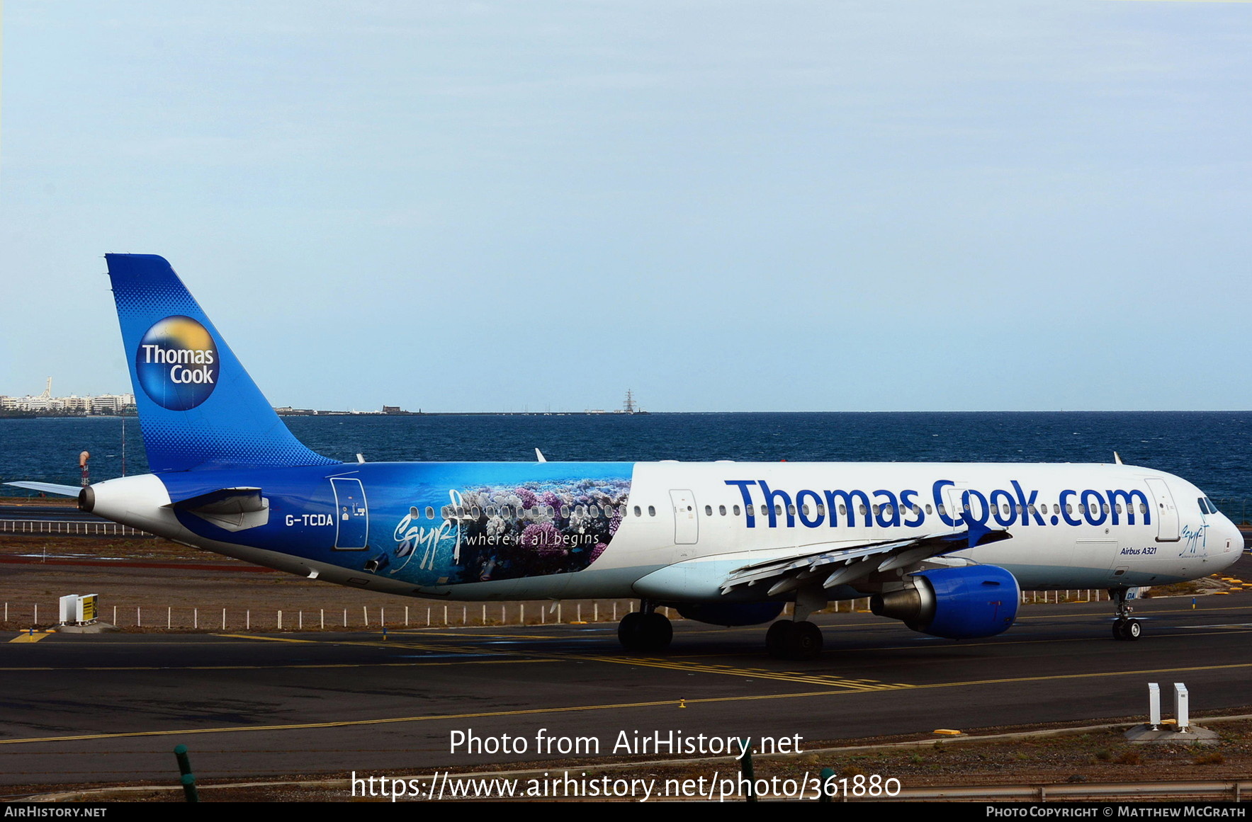 Aircraft Photo of G-TCDA | Airbus A321-211 | Thomas Cook Airlines | AirHistory.net #361880