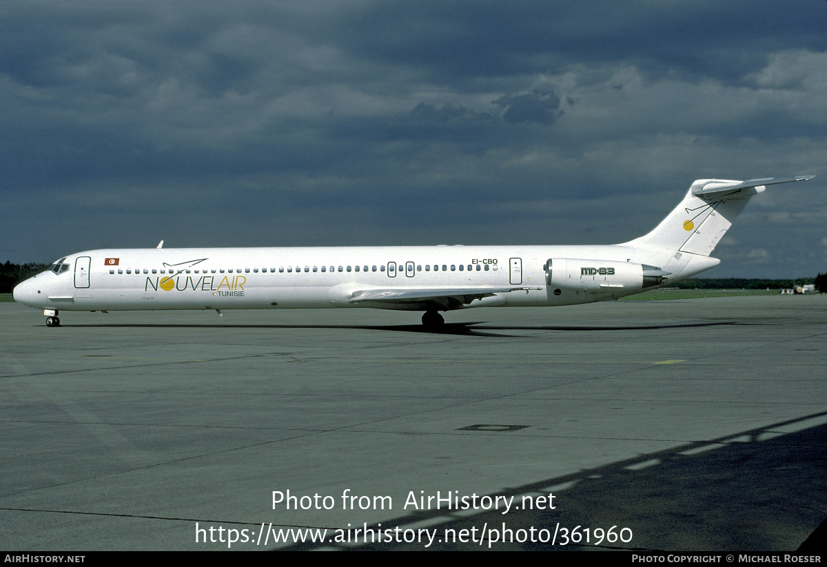 Aircraft Photo of EI-CBO | McDonnell Douglas MD-83 (DC-9-83) | Nouvelair Tunisie | AirHistory.net #361960