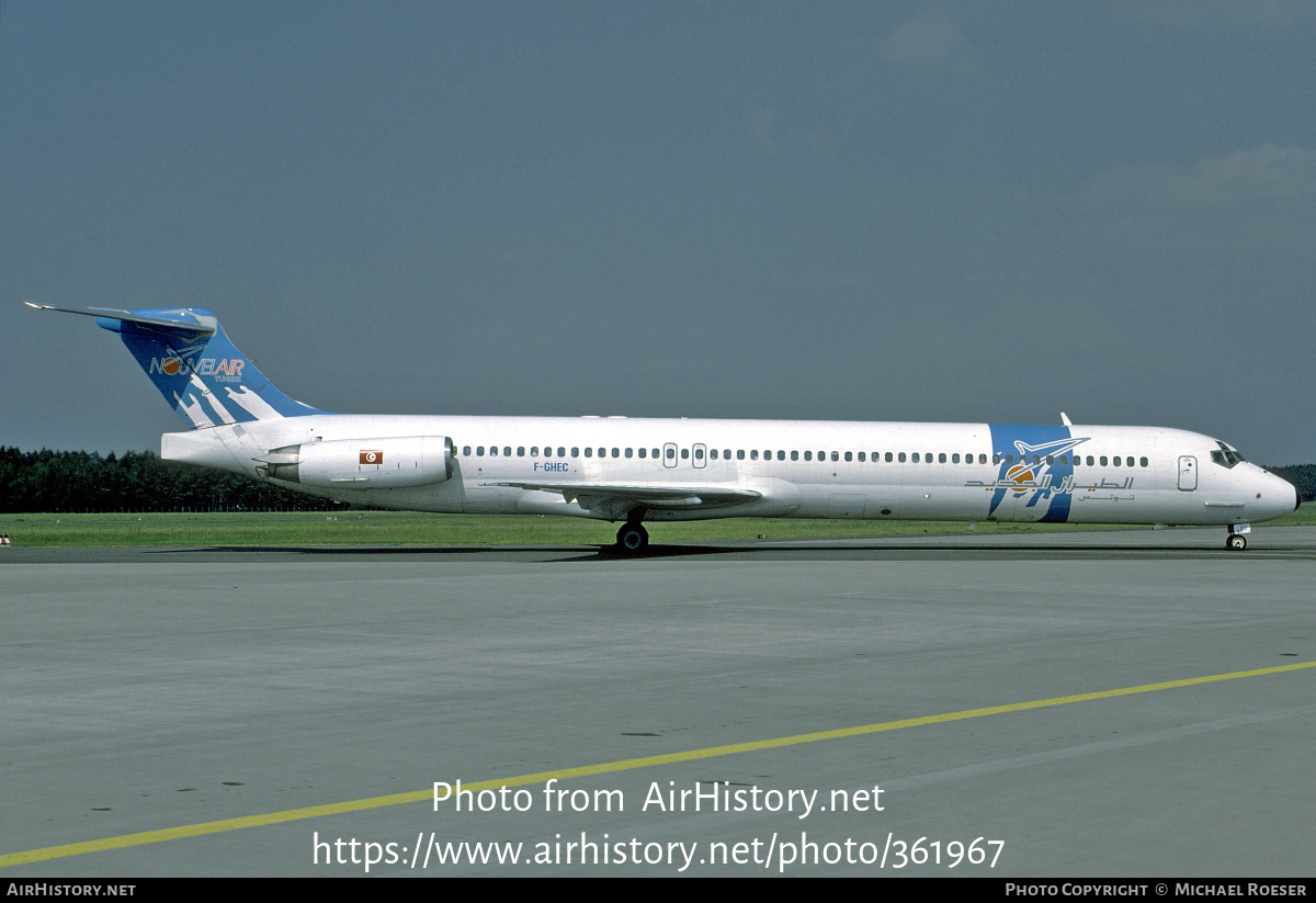 Aircraft Photo of F-GHEC | McDonnell Douglas MD-83 (DC-9-83) | Nouvelair Tunisie | AirHistory.net #361967