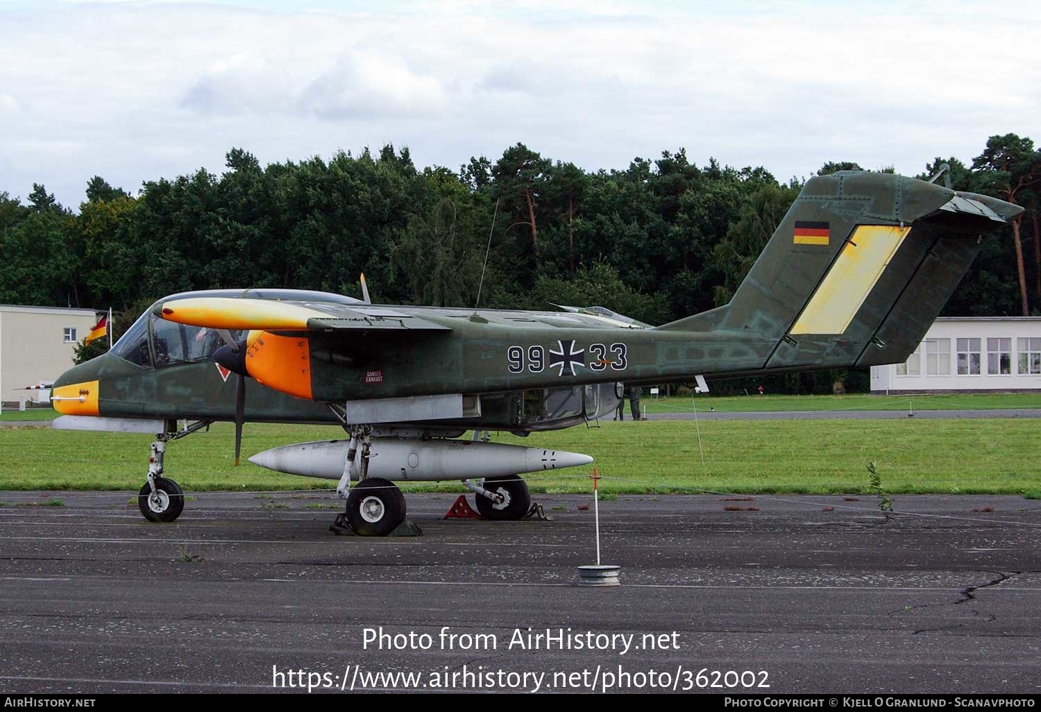 Aircraft Photo of 9933 | North American Rockwell OV-10B Bronco | Germany - Air Force | AirHistory.net #362002