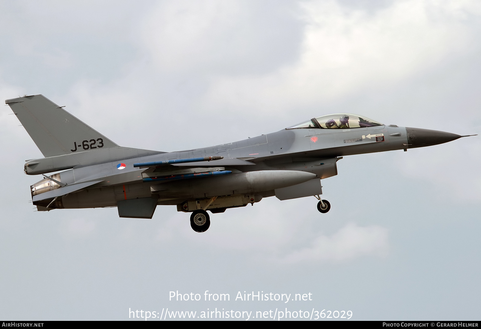 Aircraft Photo of J-623 | General Dynamics F-16AM Fighting Falcon ...