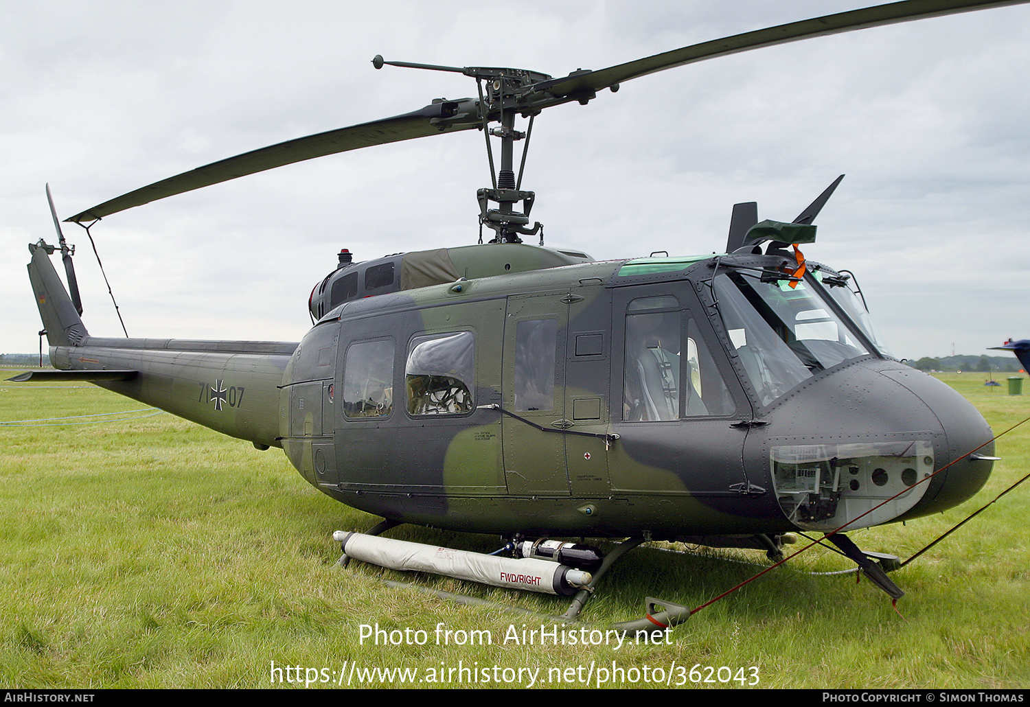 Aircraft Photo of 7107 | Bell UH-1D Iroquois | Germany - Air Force | AirHistory.net #362043