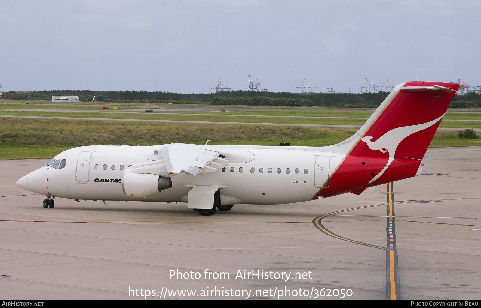 Aircraft Photo of VH-YAF | British Aerospace BAe-146-200A | QantasLink | AirHistory.net #362050