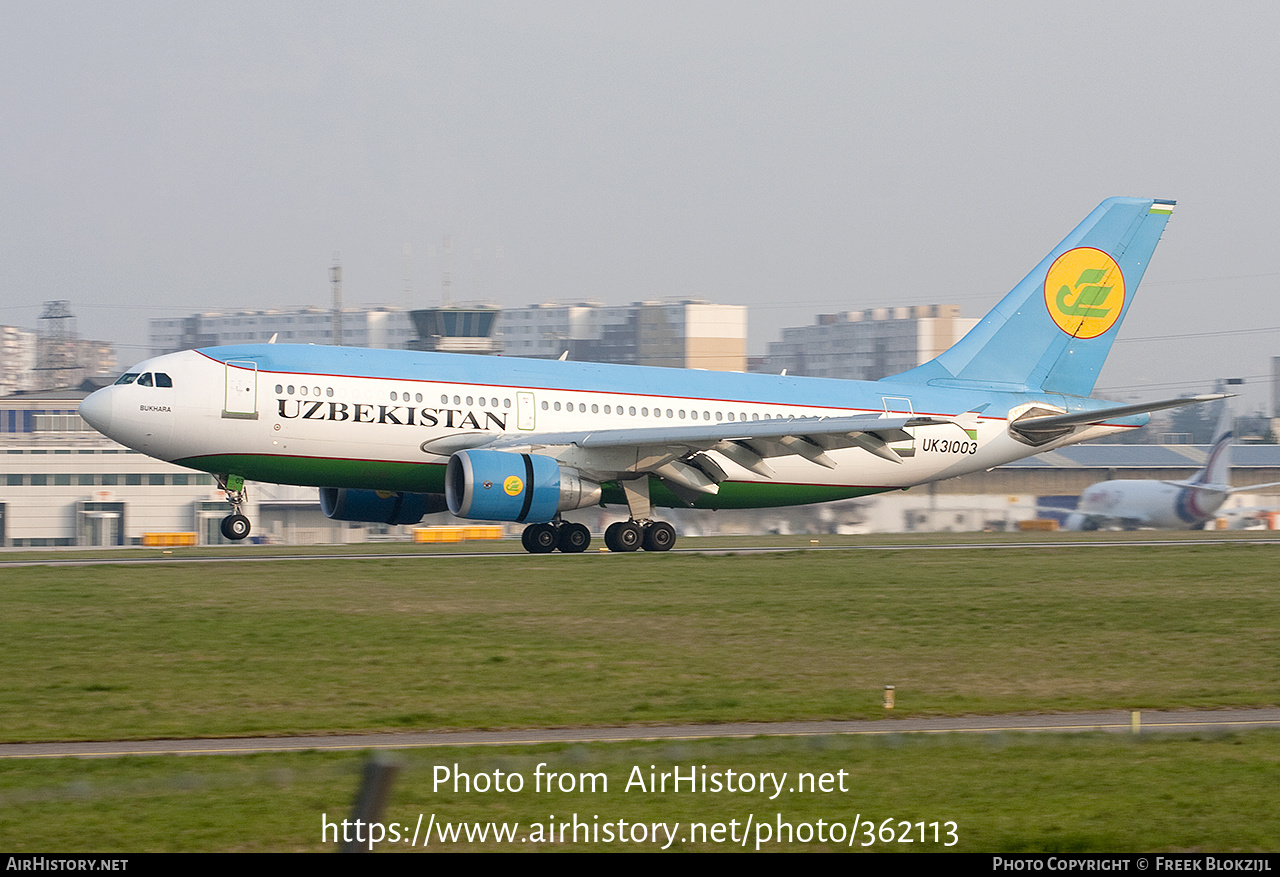 Aircraft Photo of UK-31003 | Airbus A310-324 | Uzbekistan Airways | AirHistory.net #362113