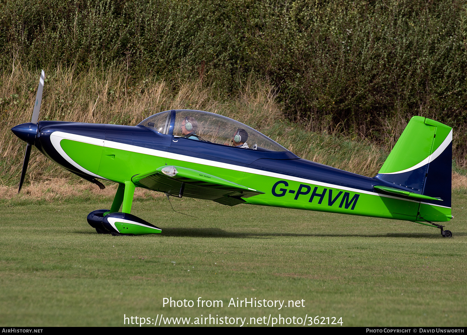 Aircraft Photo of G-PHVM | Van's RV-8 | AirHistory.net #362124