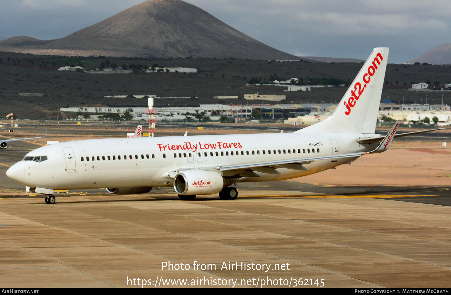 Aircraft Photo of G-GDFV | Boeing 737-85F | Jet2 | AirHistory.net #362145