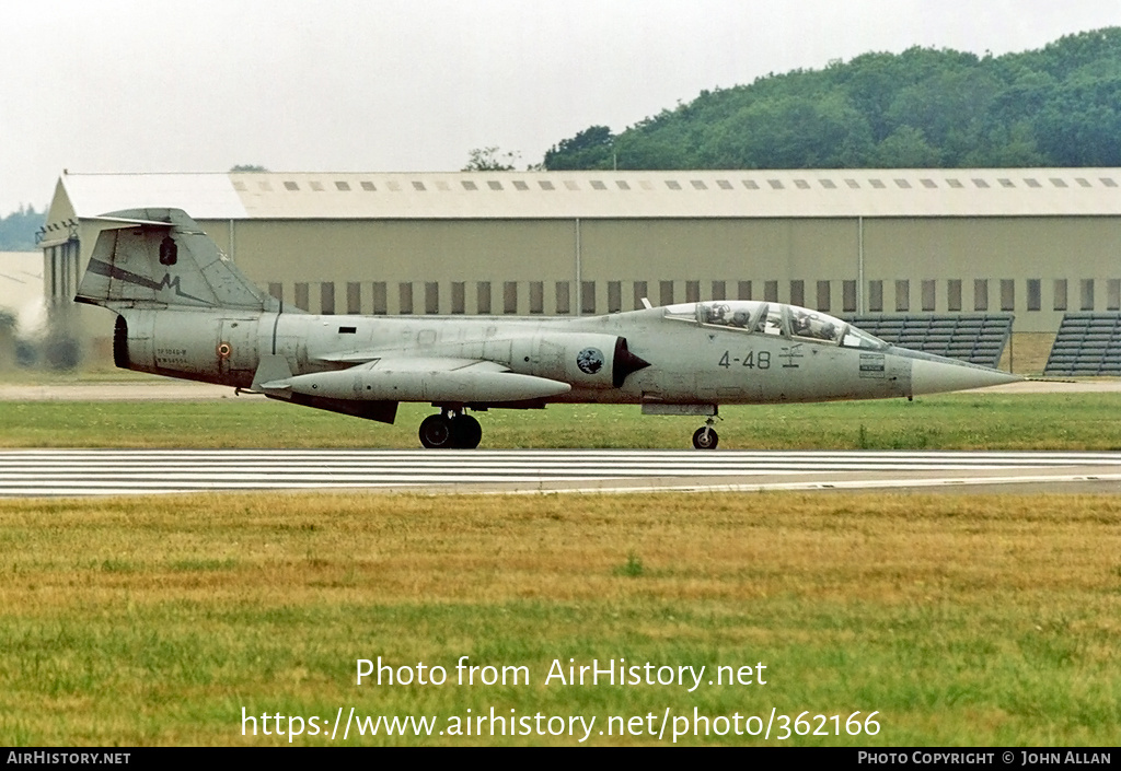 Aircraft Photo of MM54554 | Lockheed TF-104G/M Starfighter | Italy - Air Force | AirHistory.net #362166