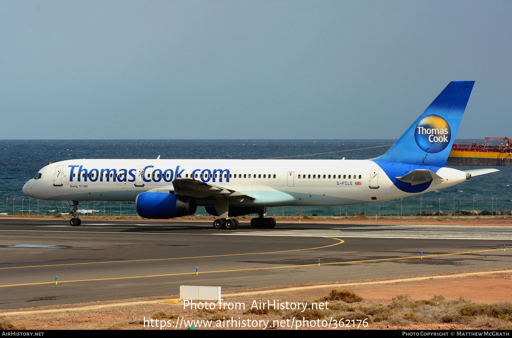 Aircraft Photo of G-FCLE | Boeing 757-28A | Thomas Cook Airlines | AirHistory.net #362176