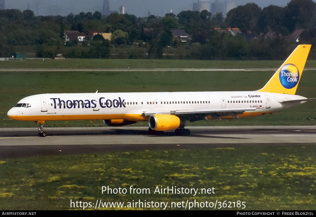 Aircraft Photo of D-ABOG | Boeing 757-330 | Thomas Cook Airlines | AirHistory.net #362185