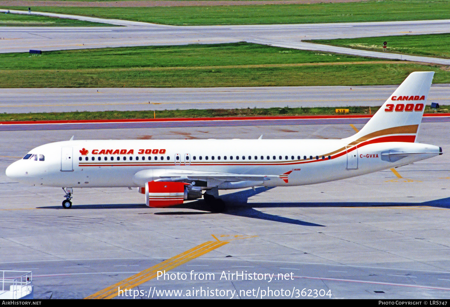 Aircraft Photo of C-GVXA | Airbus A320-212 | Canada 3000 | AirHistory.net #362304