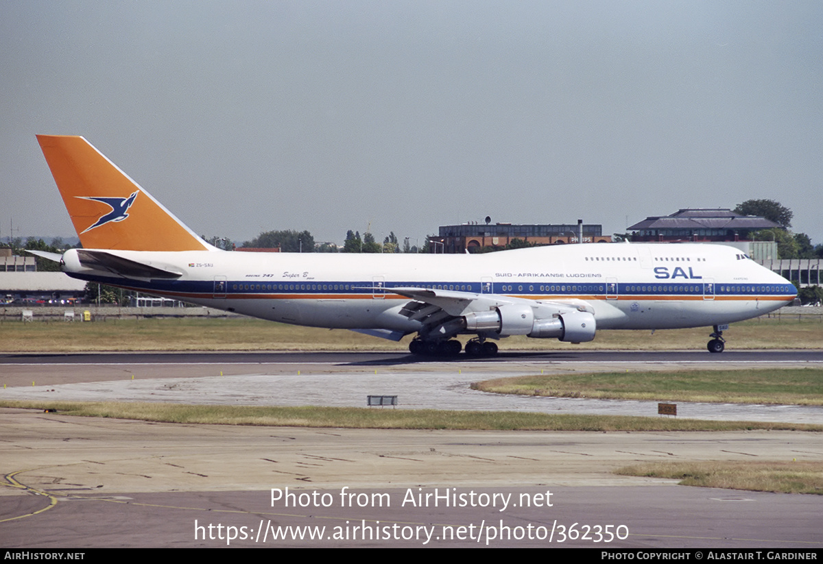 Aircraft Photo of ZS-SAU | Boeing 747-344 | South African Airways - Suid-Afrikaanse Lugdiens | AirHistory.net #362350