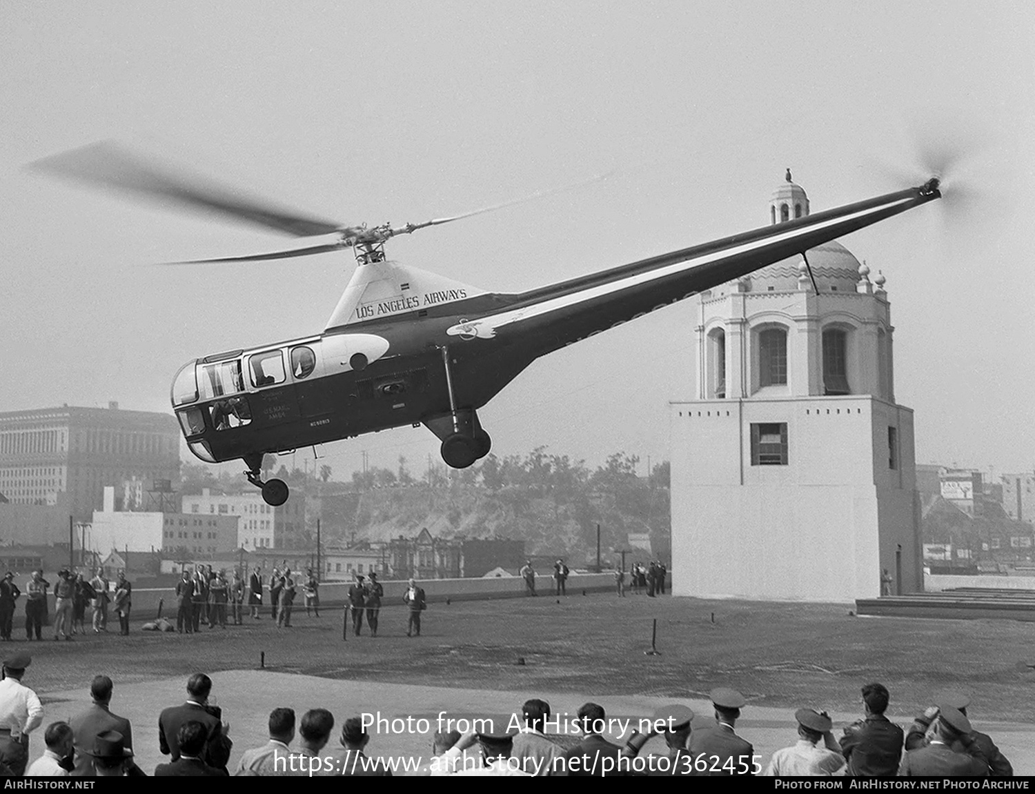 Aircraft Photo of NC92813 | Sikorsky S-51 | L A Airways - Los Angeles Airways | AirHistory.net #362455