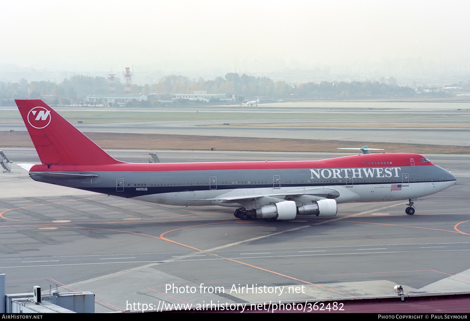 Aircraft Photo of N615US | Boeing 747-251B | Northwest Airlines | AirHistory.net #362482