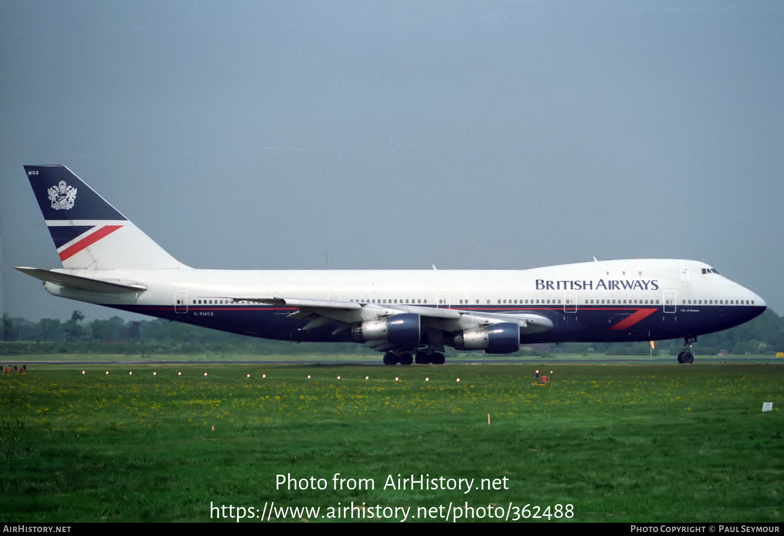 Aircraft Photo of G-BMGS | Boeing 747-283B | British Airways | AirHistory.net #362488