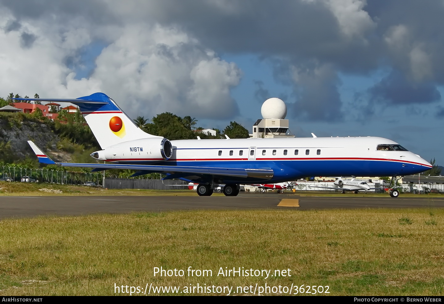 Aircraft Photo of N18TM | Bombardier Global Express (BD-700-1A10) | AirHistory.net #362502