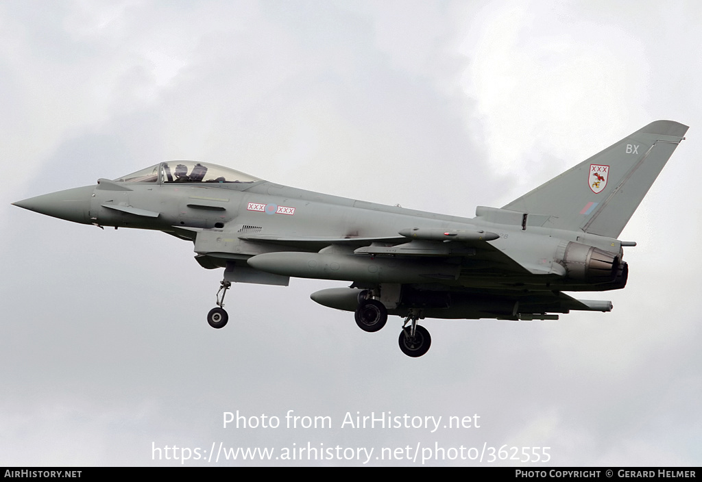 Aircraft Photo of ZJ928 | Eurofighter EF-2000 Typhoon FGR4 | UK - Air Force | AirHistory.net #362555