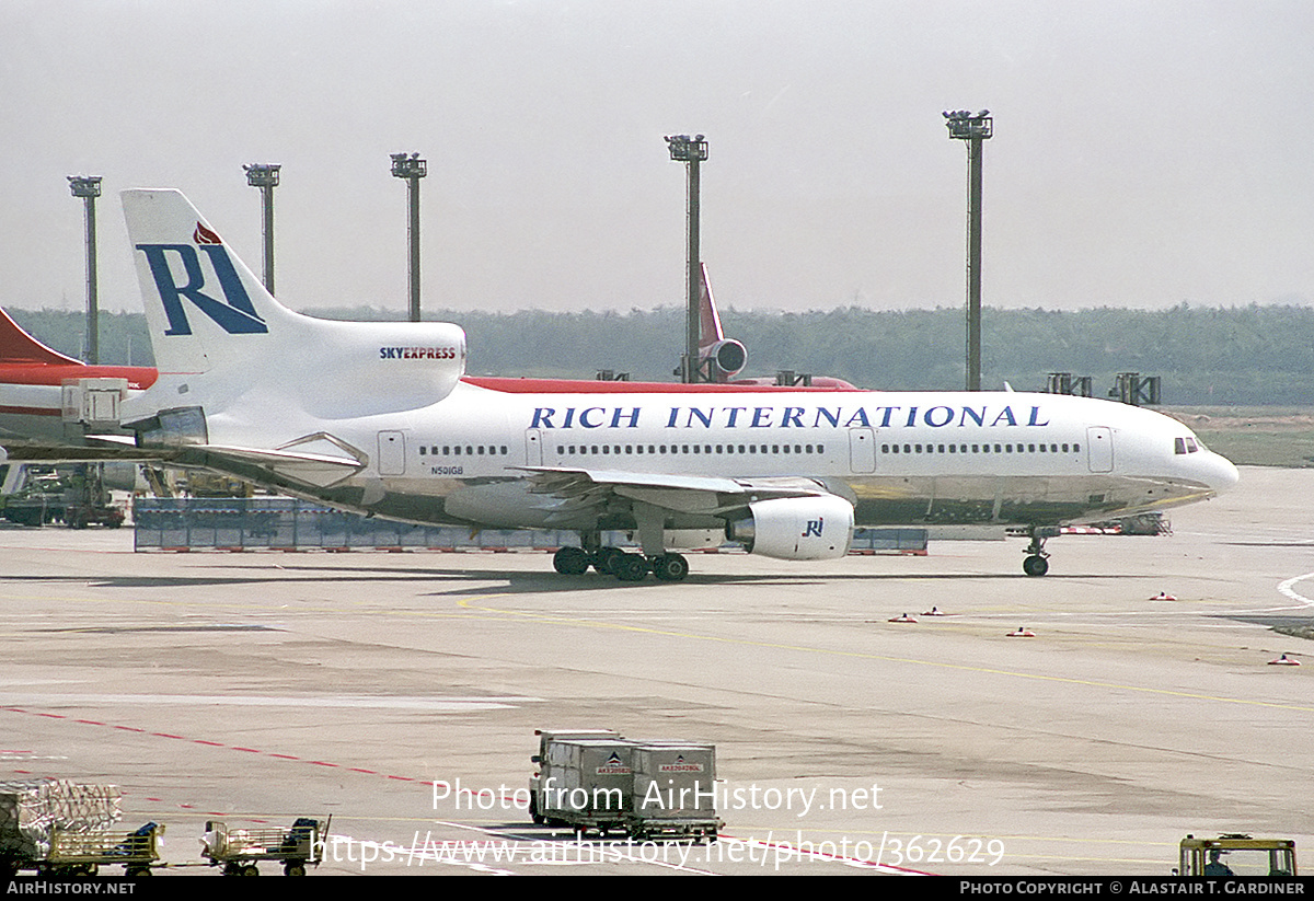 Aircraft Photo of N501GB | Lockheed L-1011-385-3 TriStar 500 | Rich International Airways | AirHistory.net #362629