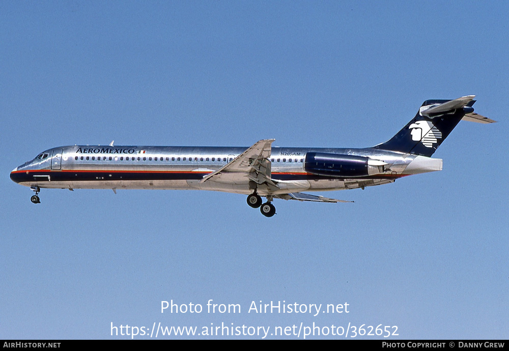 Aircraft Photo of N205AM | McDonnell Douglas MD-87 (DC-9-87) | AeroMéxico | AirHistory.net #362652