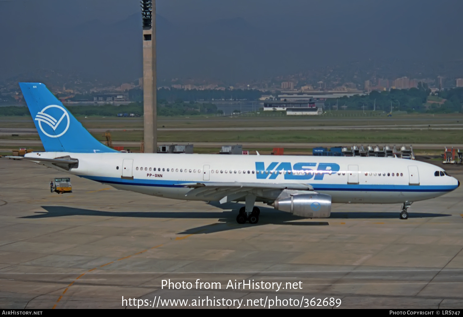 Aircraft Photo of PP-SNN | Airbus A300B4-203 | VASP | AirHistory.net #362689