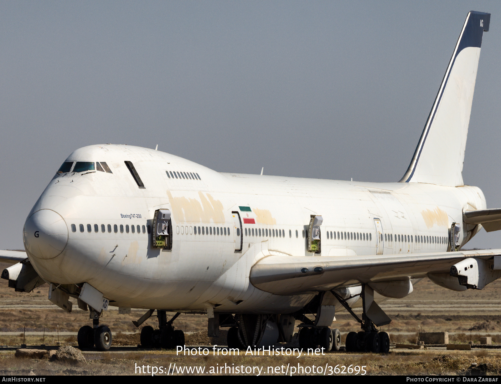 Aircraft Photo of EP-IAG | Boeing 747-286BM | Iran Air | AirHistory.net #362695