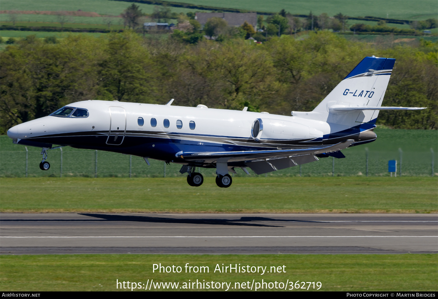 Aircraft Photo of G-LATO | Cessna 680A Citation Latitude | AirHistory.net #362719