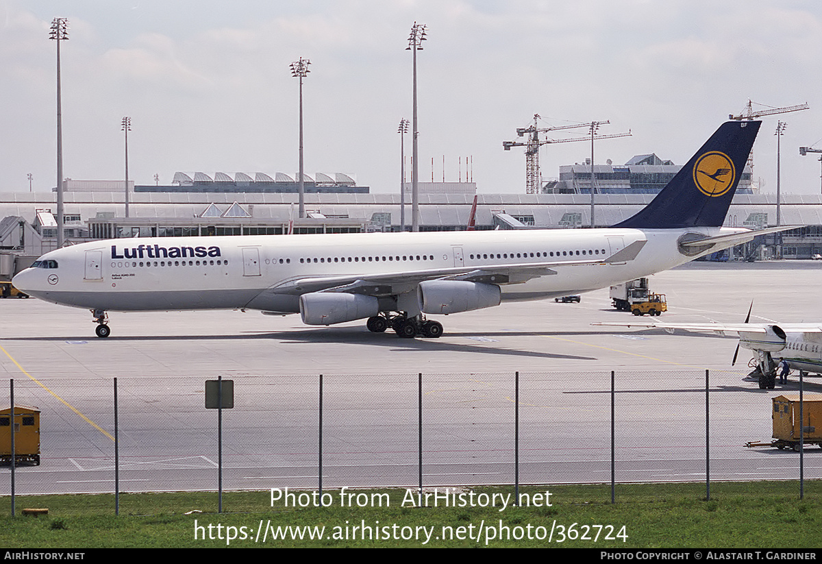 Aircraft Photo of D-AIBF | Airbus A340-211 | Lufthansa | AirHistory.net #362724