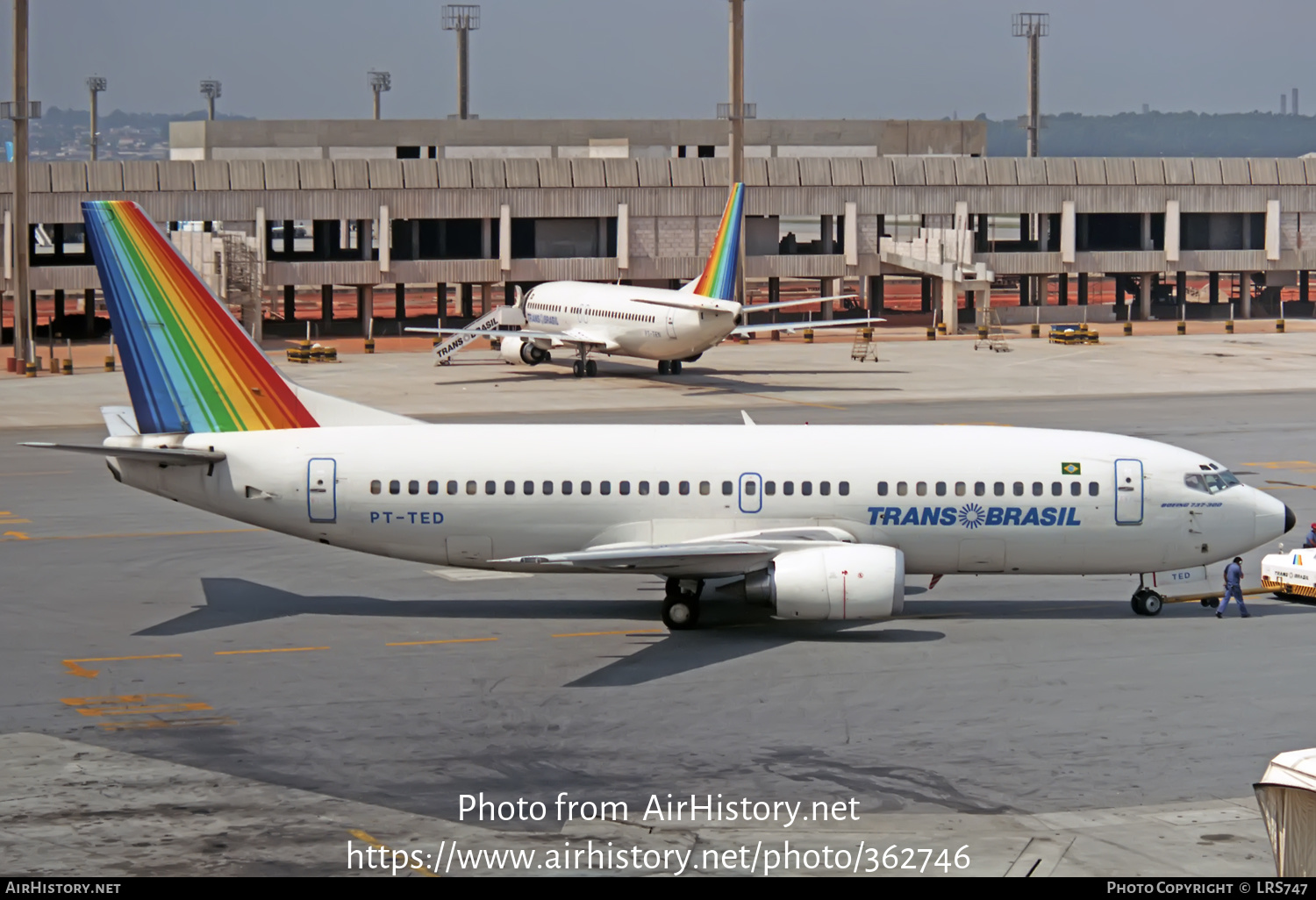 Aircraft Photo of PT-TED | Boeing 737-3Y0 | TransBrasil | AirHistory.net #362746