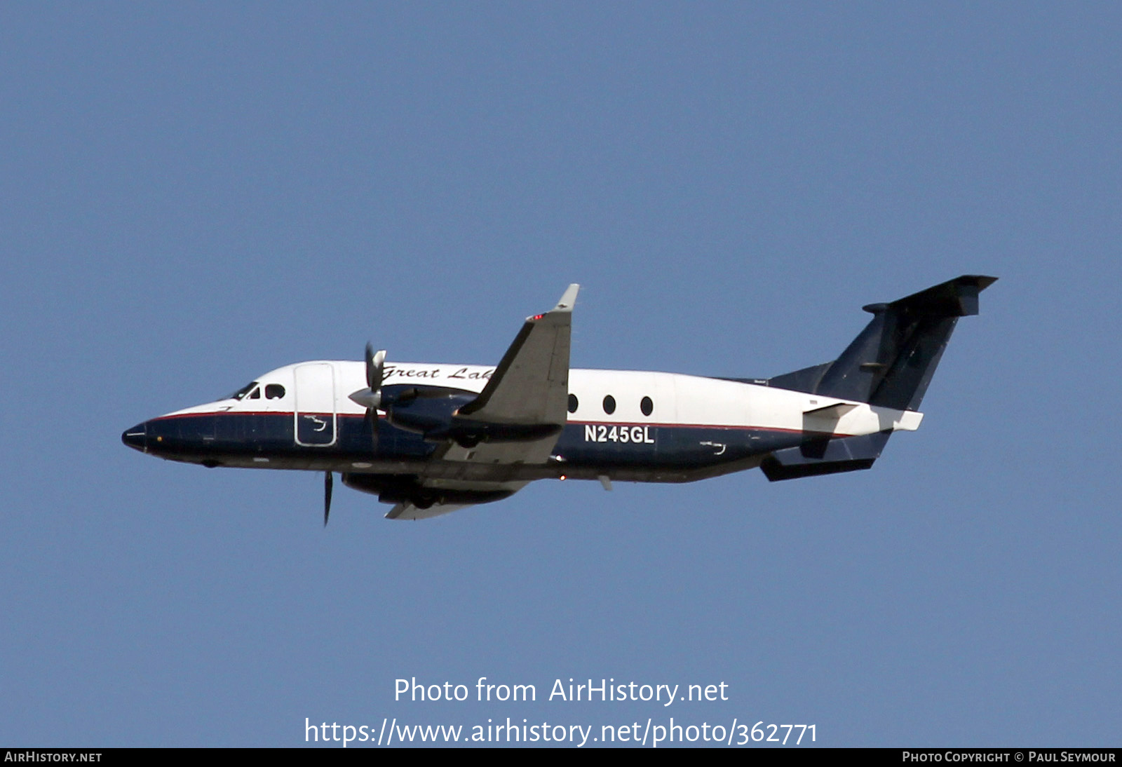 Aircraft Photo of N245GL | Raytheon 1900D | Great Lakes Airlines | AirHistory.net #362771