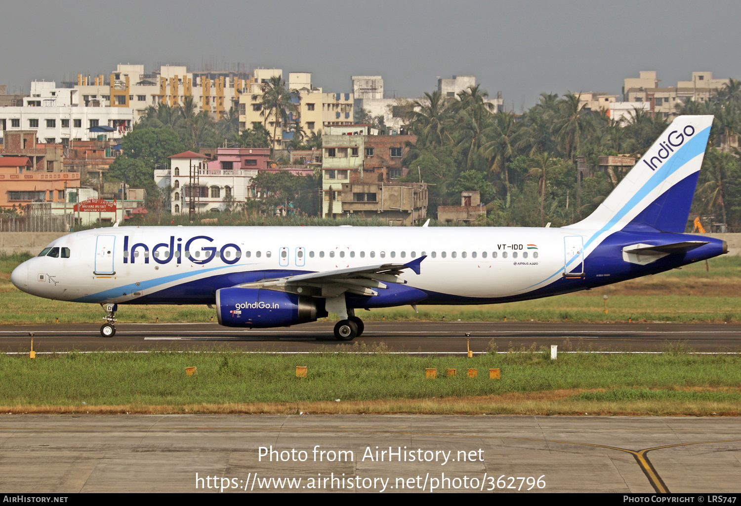 Aircraft Photo of VT-IDD | Airbus A320-232 | IndiGo | AirHistory.net #362796