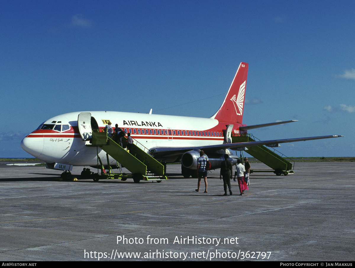 Aircraft Photo of 4R-ULH | Boeing 737-275 | AirLanka | AirHistory.net #362797