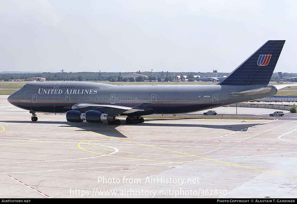 Aircraft Photo of N183UA | Boeing 747-422 | United Airlines | AirHistory.net #362830