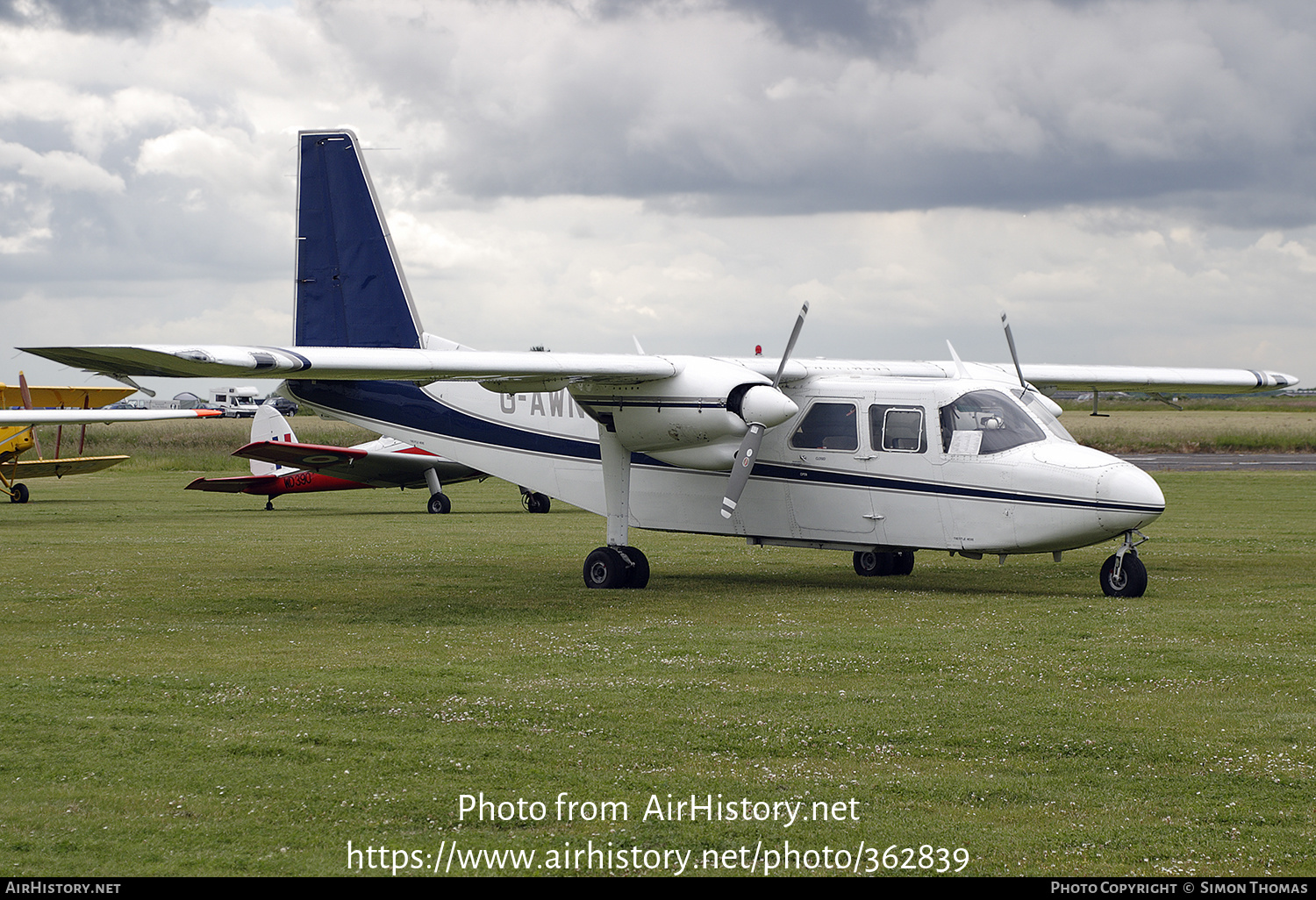 Aircraft Photo of G-AWNT | Britten-Norman BN-2A Islander | AirHistory.net #362839