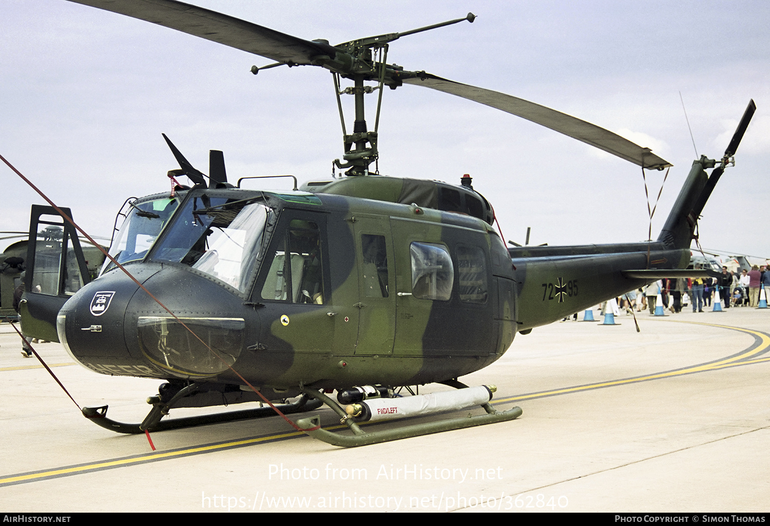 Aircraft Photo of 7295 | Bell UH-1D Iroquois | Germany - Army | AirHistory.net #362840