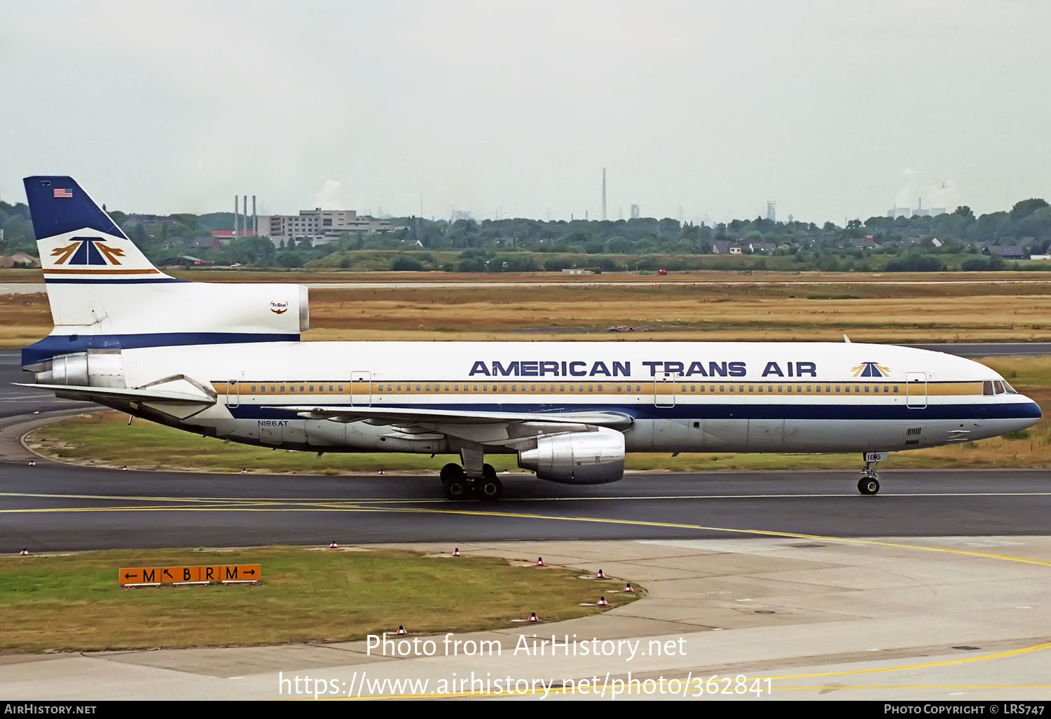 Aircraft Photo of N186AT | Lockheed L-1011-385-1 TriStar 50 | American Trans Air - ATA | AirHistory.net #362841