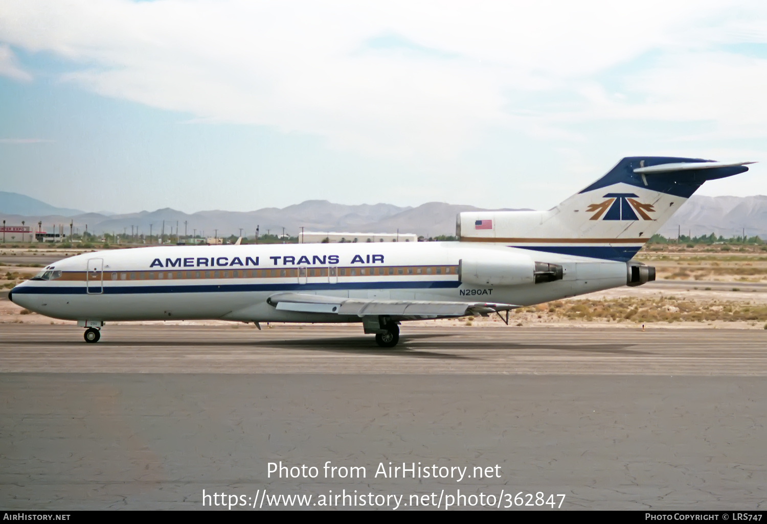 Aircraft Photo of N290AT | Boeing 727-35 | American Trans Air - ATA | AirHistory.net #362847