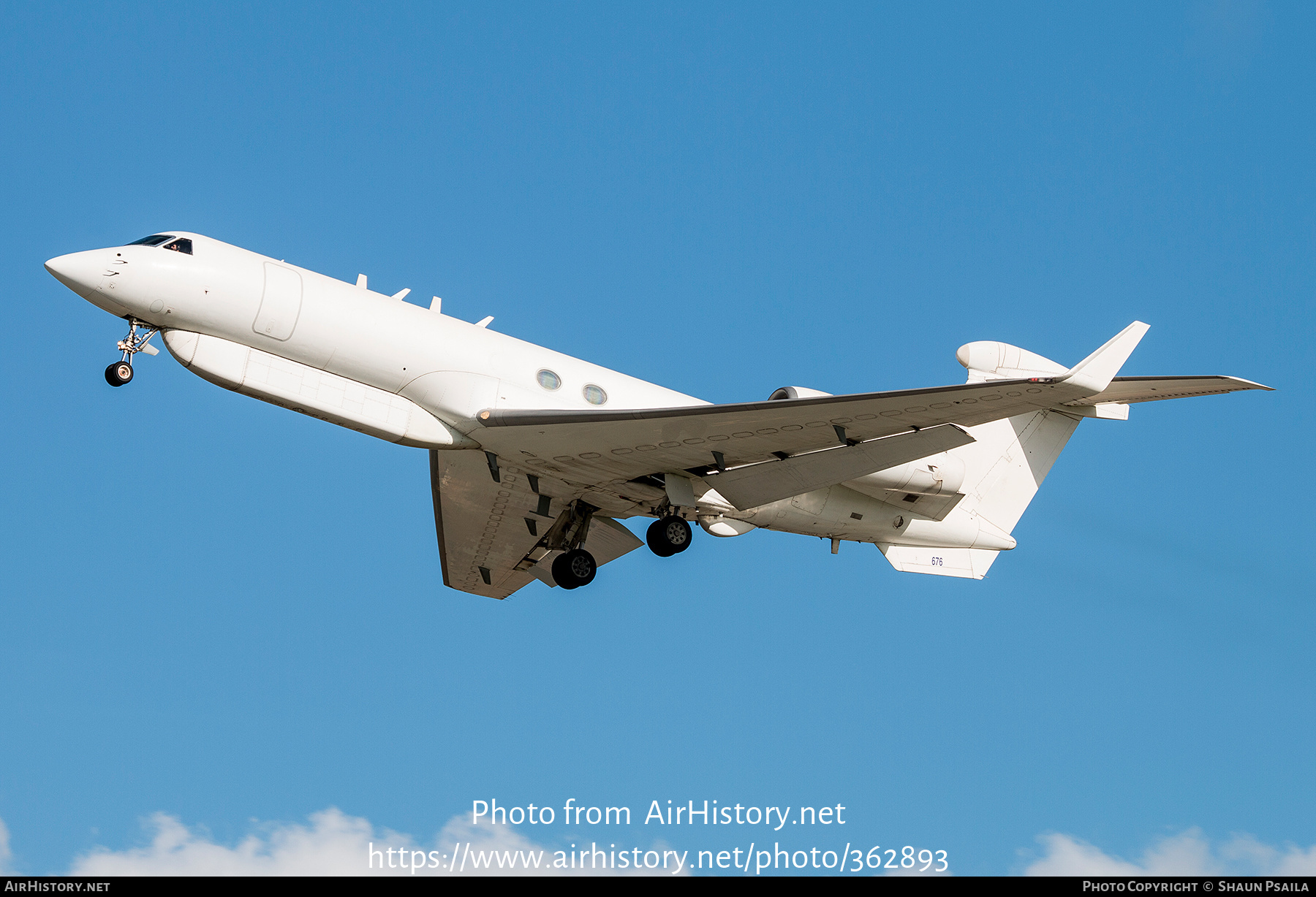 Aircraft Photo of 676 | Gulfstream Aerospace G-V Gulfstream V Shavit | Israel - Air Force | AirHistory.net #362893