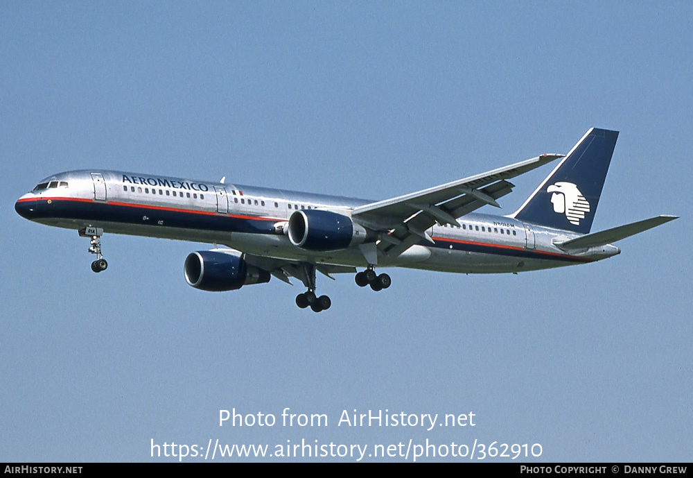 Aircraft Photo of N801AM | Boeing 757-2Q8 | AeroMéxico | AirHistory.net #362910