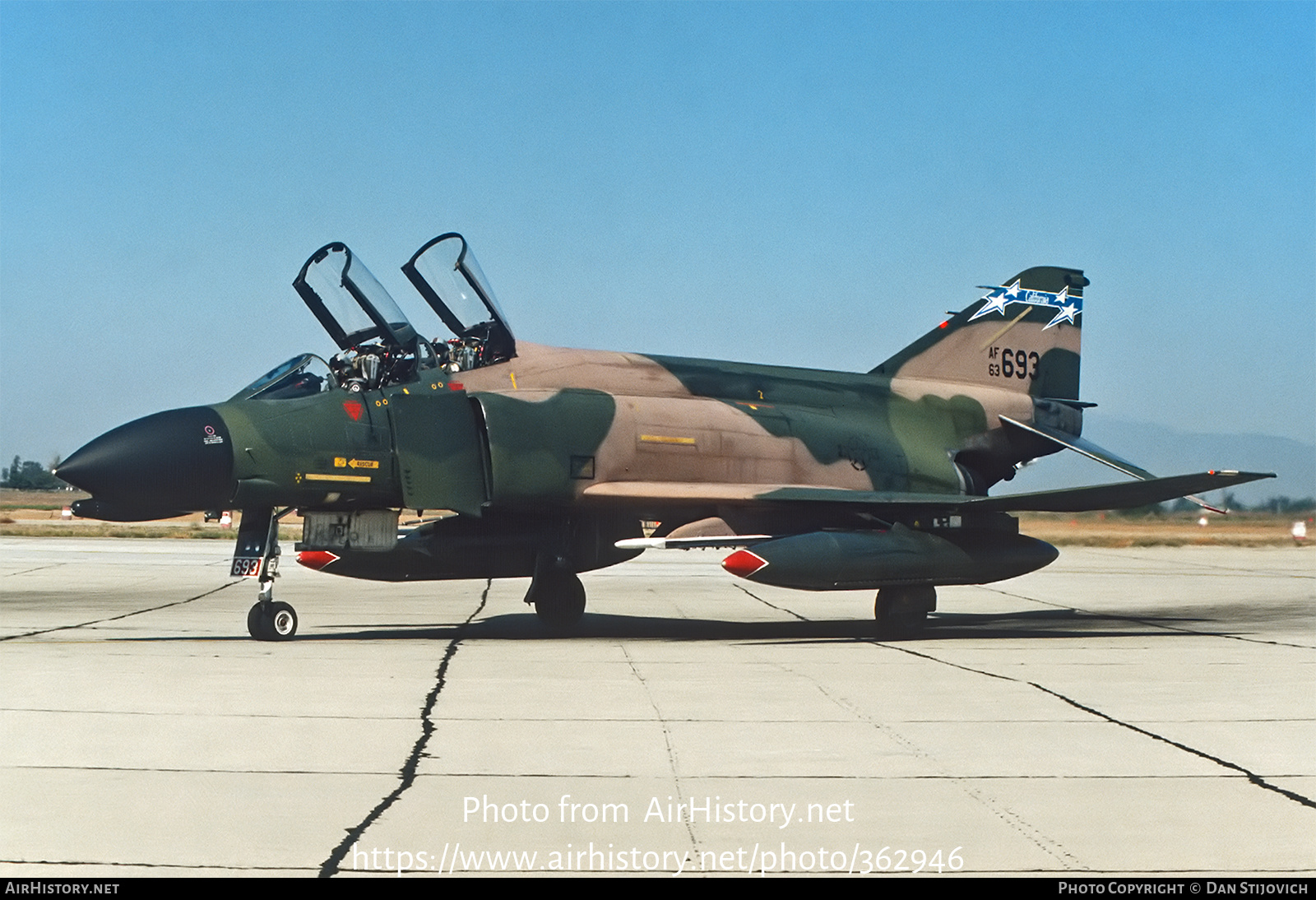 Aircraft Photo of 63-7693 / AF63-693 | McDonnell F-4C Phantom II | USA - Air Force | AirHistory.net #362946