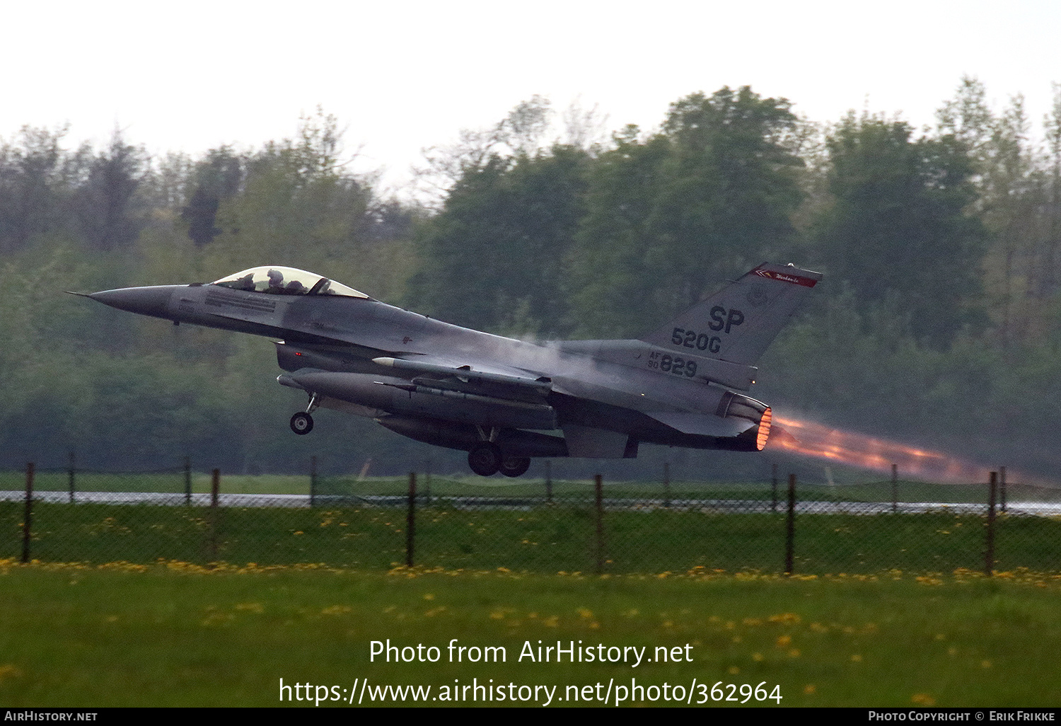 Aircraft Photo of 90-0829 / AF90-829 | General Dynamics F-16CM Fighting Falcon | USA - Air Force | AirHistory.net #362964