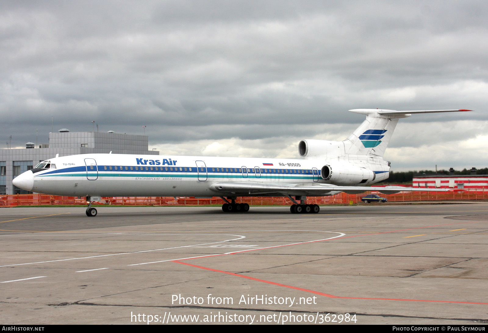 Aircraft Photo of RA-85505 | Tupolev Tu-154B-2 | Kras Air | AirHistory.net #362984