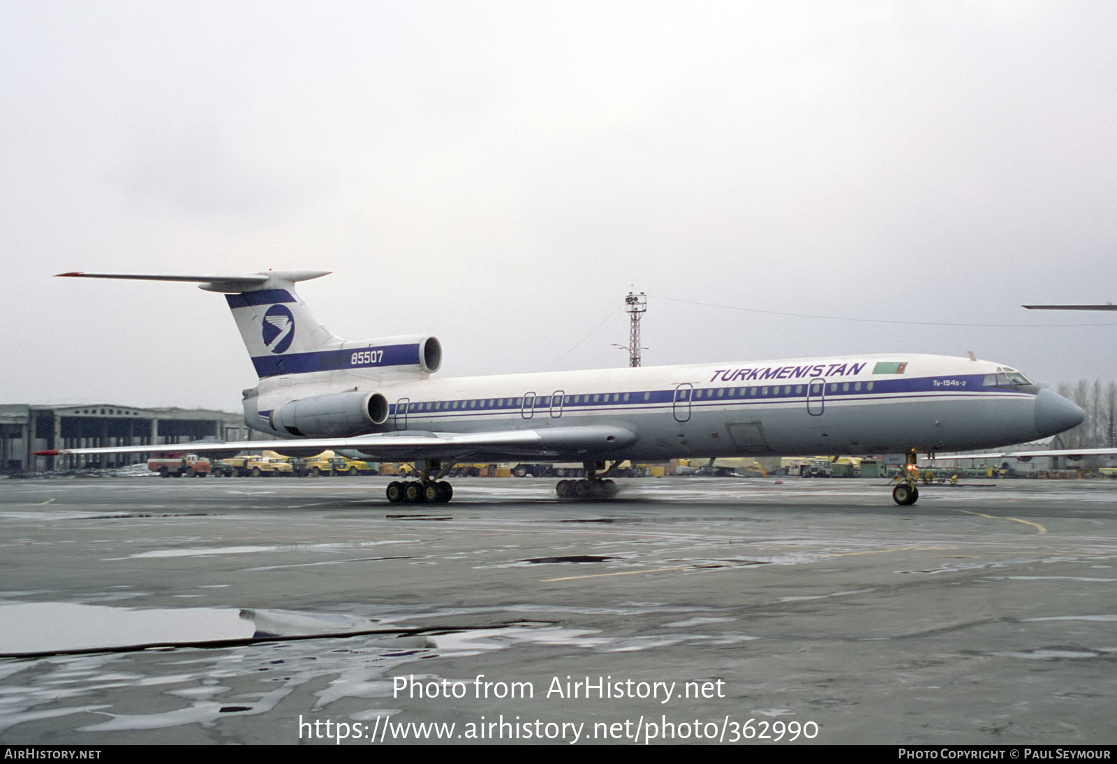 Aircraft Photo of 85507 | Tupolev Tu-154B-2 | Turkmenistan Airlines | AirHistory.net #362990