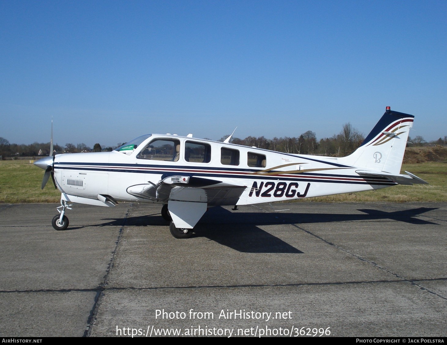 Aircraft Photo of N28GJ | Raytheon G36 Bonanza | AirHistory.net #362996