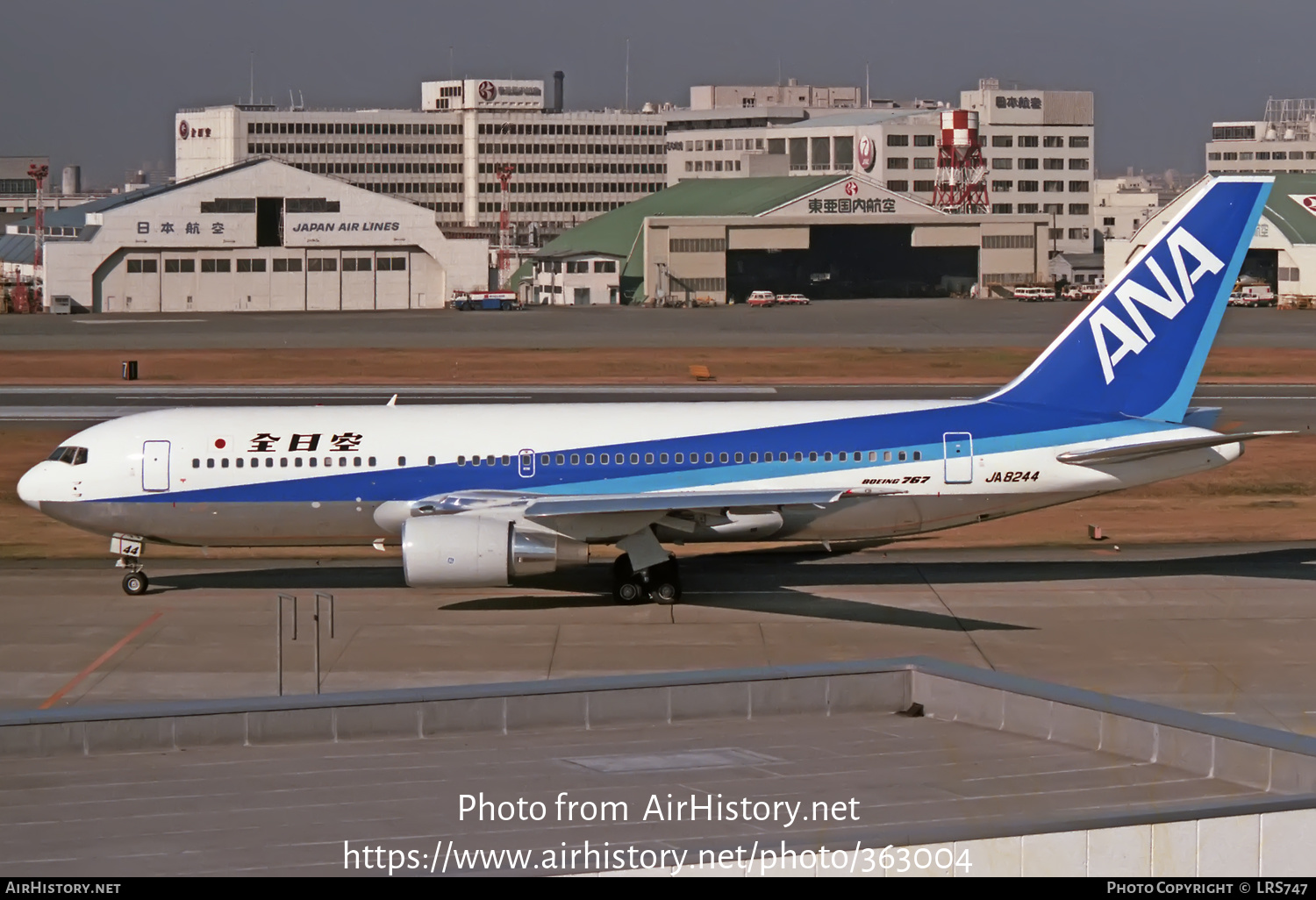 Aircraft Photo of JA8244 | Boeing 767-281 | All Nippon Airways - ANA | AirHistory.net #363004