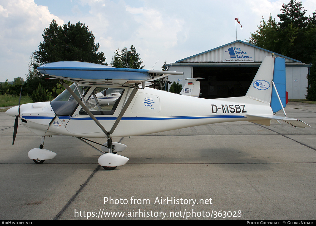 Aircraft Photo of D-MSBZ | Comco Ikarus C42 Cyclone | Flug Service Bautzen | AirHistory.net #363028