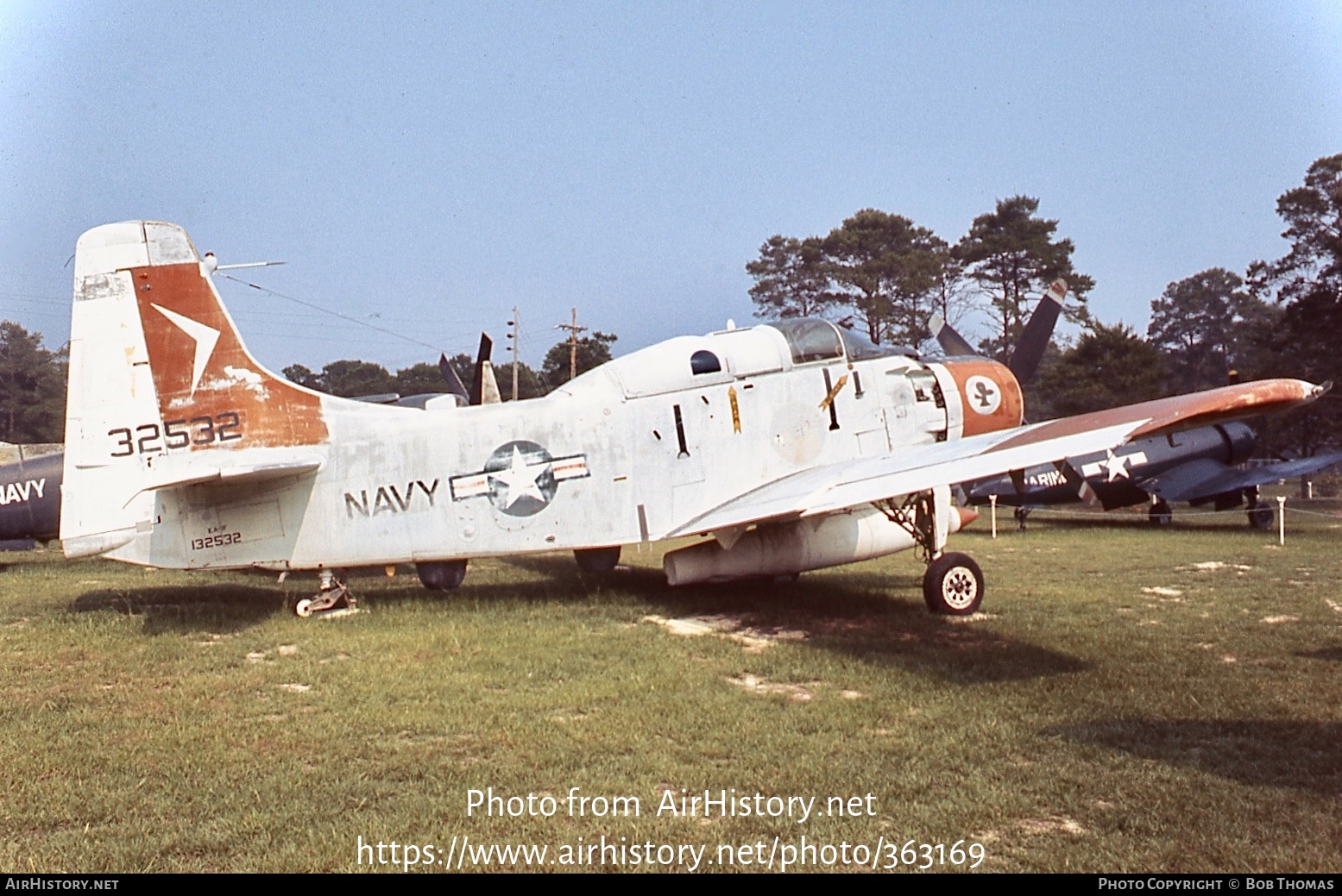 Aircraft Photo of 132532 / 32532 | Douglas EA-1F Skyraider (AD-5Q) | USA - Navy | AirHistory.net #363169