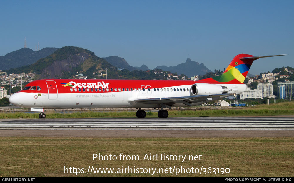 Aircraft Photo of PR-OAU | Fokker 100 (F28-0100) | OceanAir Linhas Aéreas | AirHistory.net #363190