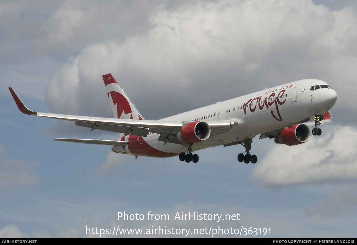 Aircraft Photo of C-FMWV | Boeing 767-333/ER | Air Canada Rouge | AirHistory.net #363191